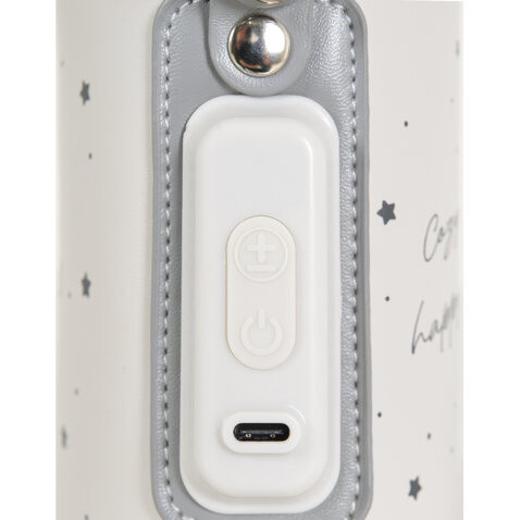 Портативен нагревател за шишета Thermo – Cangaroo - бежов