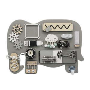 Дървена Монтесори дъска - Elephant