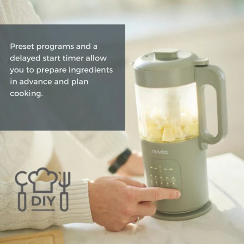 Nuvita Magic Pappa 7в1 – Уред за приготвяне на бебешка храна