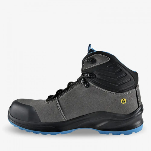Високи работни обувки Safety Jogger MODULO MID S3S сиви