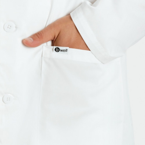 Медицинска престилка Bwell FABIO - бяла