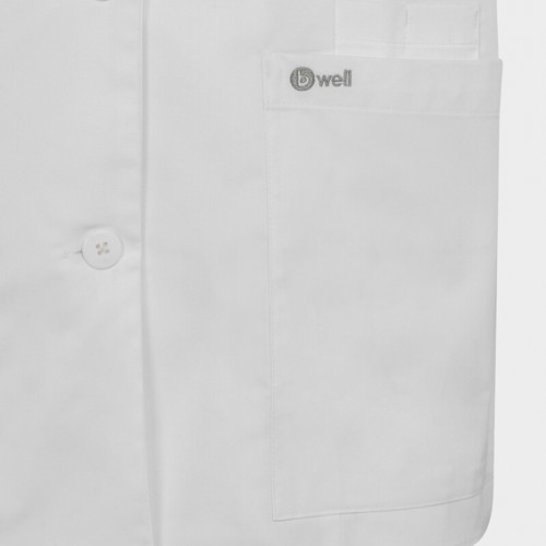 Медицинска престилка Bwell LIVIA - бяла