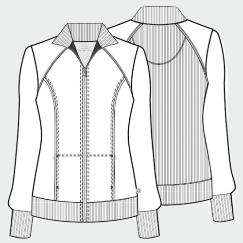 Медицински суитшърт CHEROKEE INFINITY 2391A - тъмносин