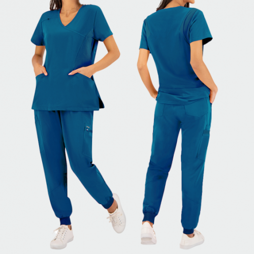 Медицински панталон Bwell RICCI - карибско синьо