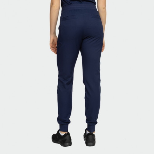 Медицински панталон Bwell AURELIA Jogger - тъмносин