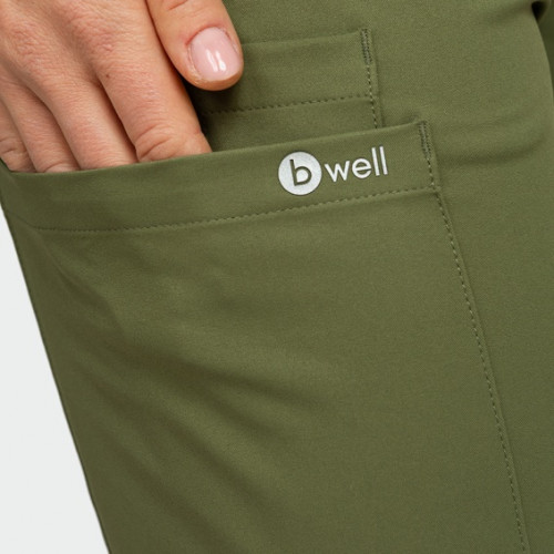 Медицински панталон Bwell AURELIA Jogger - Olive