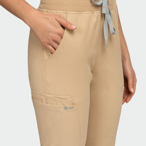 Медицински панталон Bwell AURELIA Jogger - Late