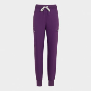 Медицински панталон Bwell AURELIA Jogger  - Eggplant Медицински панталон Bwell AURELIA Jogger  - Eggplant