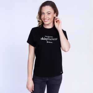 Тениска Bwell Atelier SkinFluencer - черна Тениска Bwell Atelier SkinFluencer - черна