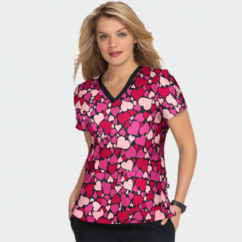 Медицинска туника KOI Design - FRENCH BULL F100PR-FHT