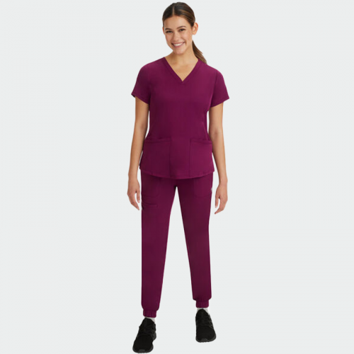 Медицинска туника Healing Hands HH MONICA - виненочервено