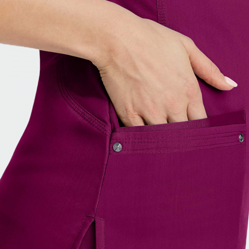 Медицинска туника Healing Hands HH JULIET - виненочервено