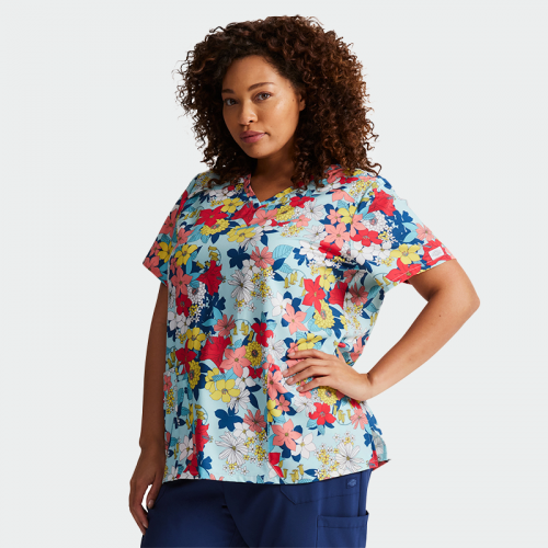Медицинска туника Dickies EDS DK616 - Blooms So Retro