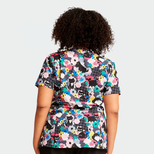 Медицинска туника Dickies EDS DK616 - Fur-ever Floral