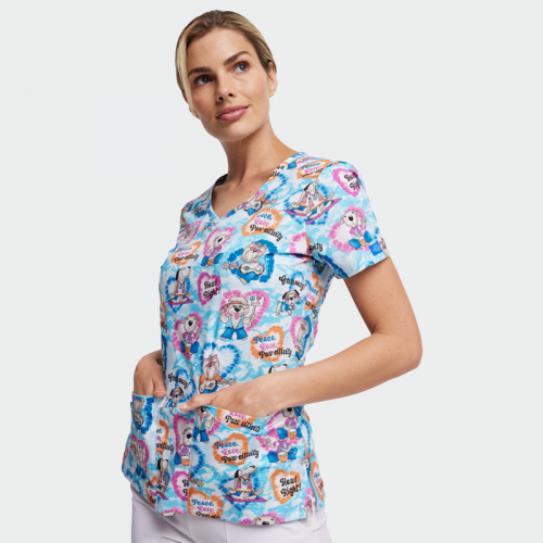 Медицинска туника Dickies EDS DK721 - Hippie Hounds