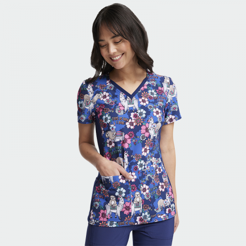 Медицинска туника CHEROKEE IFLEX CK636 - Happy Pals