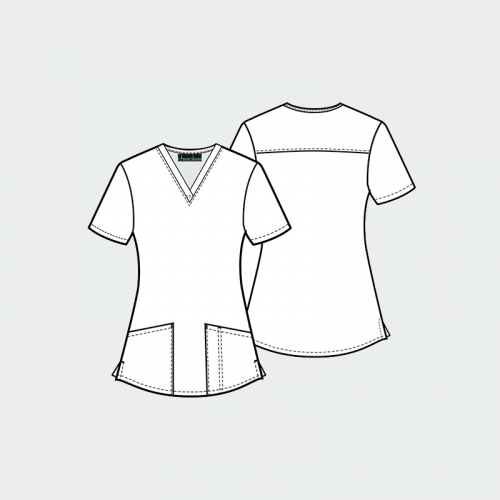 Медицинска туника CHEROKEE GENUINE CK662- Paisley Petals