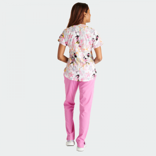 Медицинска туника CHEROKEE TOONIFORMS-LICENSED TF787 Love Flower