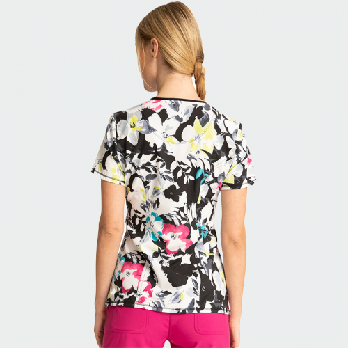 Медицинска туника CHEROKEE INFINITY CK609 -Inky Garden