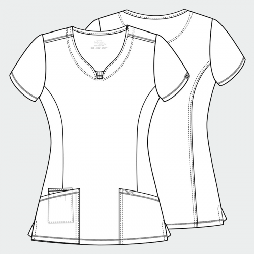 Медицинска туника CHEROKEE INFINITY CK609 -Inky Garden