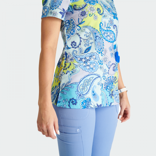 Медицинска туника CHEROKEE GENUINE CK678 Paisley Punch