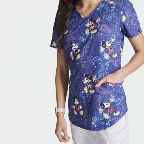 Медицинска туника CHEROKEE TOONIFORMS-DISNEY TF737 Bandana Land