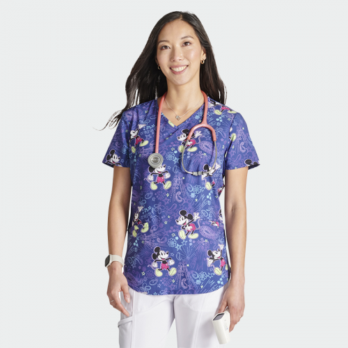 Медицинска туника CHEROKEE TOONIFORMS-DISNEY TF737 Bandana Land