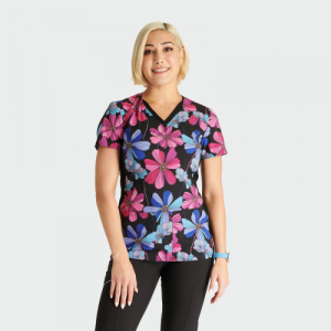 Медицинска туника CHEROKEE CK793 Floral Flashback