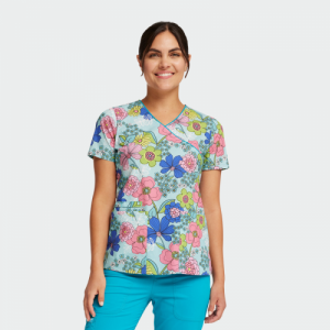 Медицинска туника CHEROKEE INFINITY CK614 Retro Buds