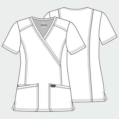 Медицинска туника CHEROKEE REVOLUTION WWE610 - бяла