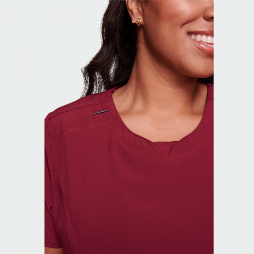 Медицинска туника CHEROKEE INFINITY CKE2624A - виненочервена