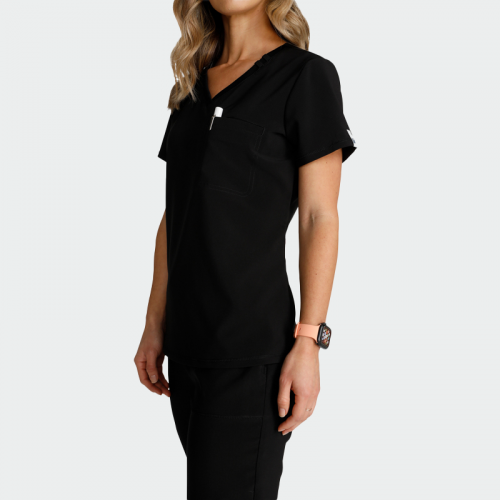 Медицинска туника CHEROKEE CK748A - черна