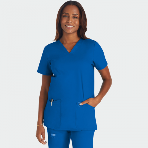Медицинска туника CHEROKEE REVOLUTION WWE620 -кралско синьо