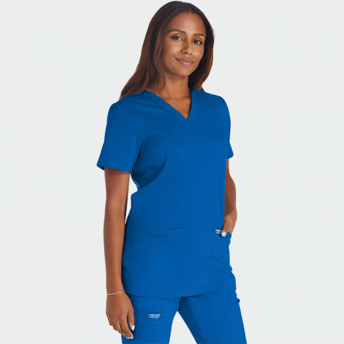 Медицинска туника CHEROKEE REVOLUTION WWE620 -кралско синьо