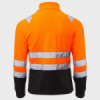 Сигнален суитшърт PRISMA HV ORANGE FLEECE-megahome.bg