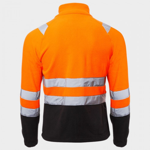 Сигнален суитшърт PRISMA HV ORANGE FLEECE