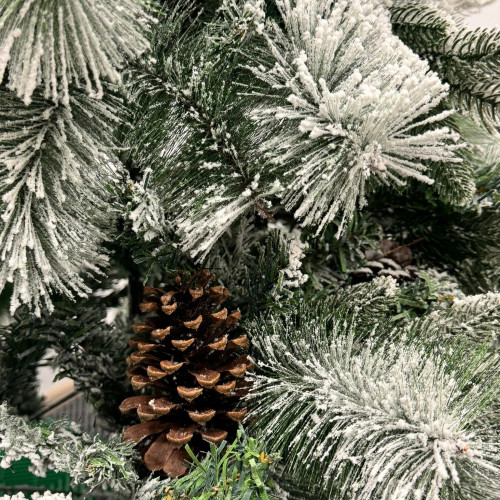 Премиум изкуствена коледна елха - Luxury Snow Plus