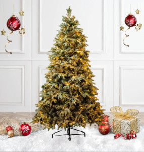 Премиум изкуствена Коледна елха - Winter Sparkle