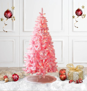 Премиум изкуствена елха Rose Snow