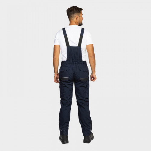 Зимен работен гащеризон BWOLF DRIFT ICE Salopette - тъмносин