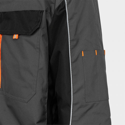 Зимен работен комплект BWOLF BRAVER Set - Сив -Черен