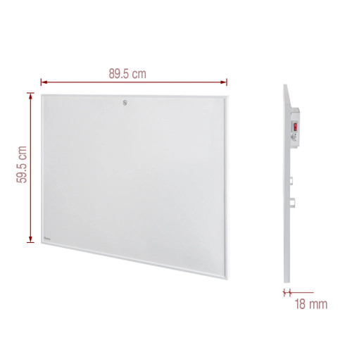 Конвекторна печка Homa HWL-505W-NCC с карбон-кристален нагревате