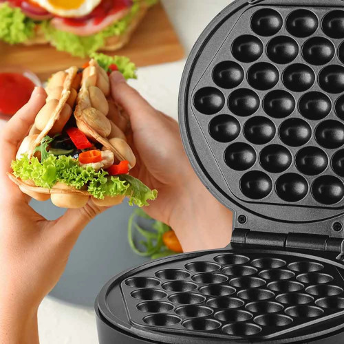 Гофретник за бъбъл-вафли MUHLER MHT- 838, 1000W