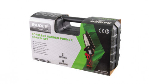 Акумулаторна резачка RAIDER RD-GP24 12V, 100mm, 4" – к-кт 2x2Ah
