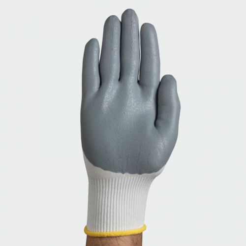 Нитрилни ръкавици Ansell HyFlex 11-800 - бели