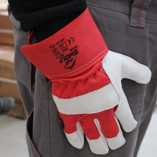 Кожени работни ръкавици BWOLF CRANE - размер 10.5