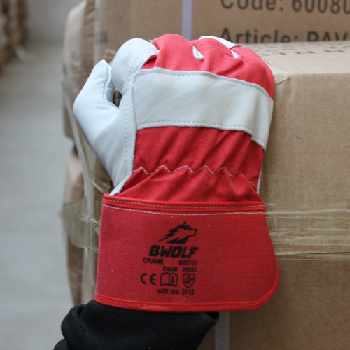 Кожени работни ръкавици BWOLF CRANE - размер 10.5