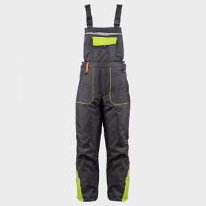 Работен зимен полугащеризон PRISMA WINTER GREY