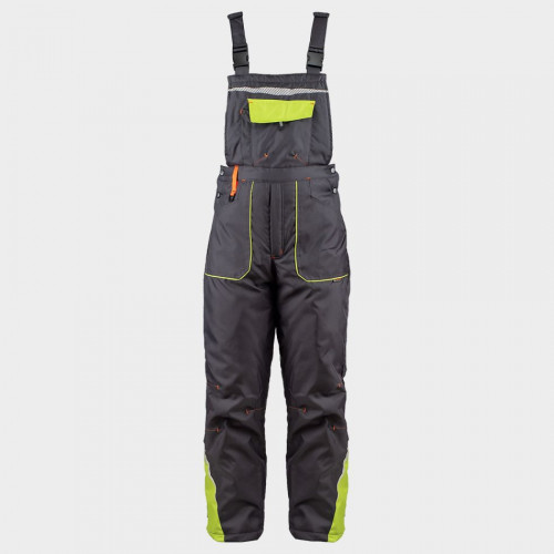 Работен зимен полугащеризон PRISMA WINTER GREY