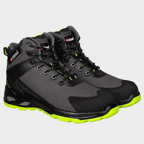 Работни обувки RULER MID O2 SR GREY и GREEN